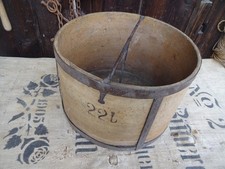 Antikes Holz Kornmaß