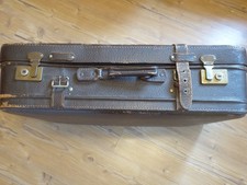 alter Leder Reisekoffer mind. 60Jahre alt braun