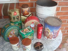 Blechdose alte Dosen Milupa Underberg Teehaus Ronnefeldt Konvolut