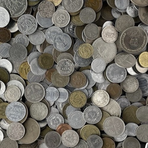 Münzen sammlung mit silber - sammlung,
