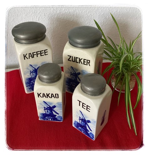 Sehr alt 4er set - ❤️,