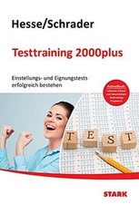 Hesse/Schrader: Testtraining 2000plus + ActiveBook: Eins... | Buch | Zustand gut