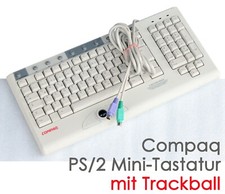 COMPAQ KEYBOARD TASTATUR MIT TRACKBALL FÜR NETZWERKSCHRANK 164989-B31 KB-9968 81