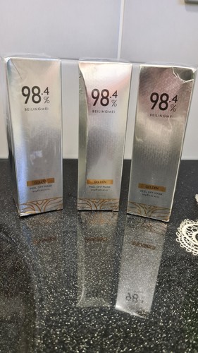 Stück goldene peel off - 3,
