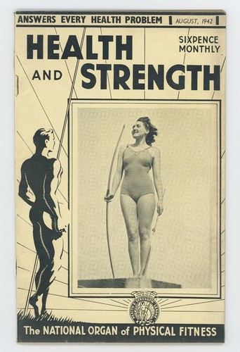 Vintage health and strength - health,