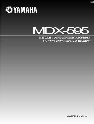 Yamaha mdx 595 - mdx-595, minidisc
