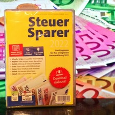 SteuerSparer 2022 CD-R0M für Steuererklärung 2021 *Neu&0VP* mit Downloadmöglichk