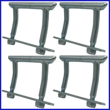 4x Zurrbügel 2500 daN U