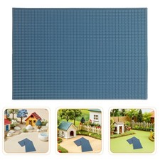  8 Pcs Fliesenaufkleber Für Alte Gebäude Mini Bausteine Modellbau Pflastersteine