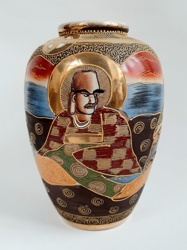 Große satsuma vase - große, japan