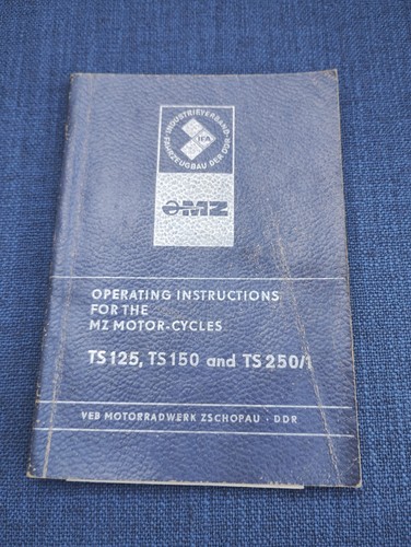 Operating instructions booklet - instructions,