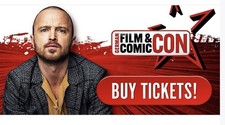 Comic Con Dortmund Ticket Aaron Paul Autogramm - Bitte Lesen !