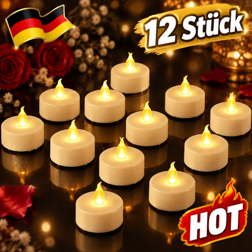 Led teelichter mit timer - teelichter,