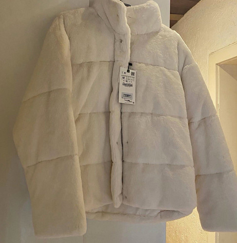 Zara damen kunstfelljacke - zara,