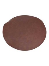 LACOR Tischset rund, Braun, Leder, Ø 40 cm