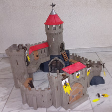 PLAYMOBIL 4865 Große LÖWENRITTERBURG - LÖWEN RITTERBURG MIT BAUPLAN