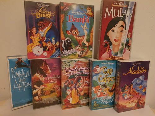 Disney vhs filme - vhs, 8