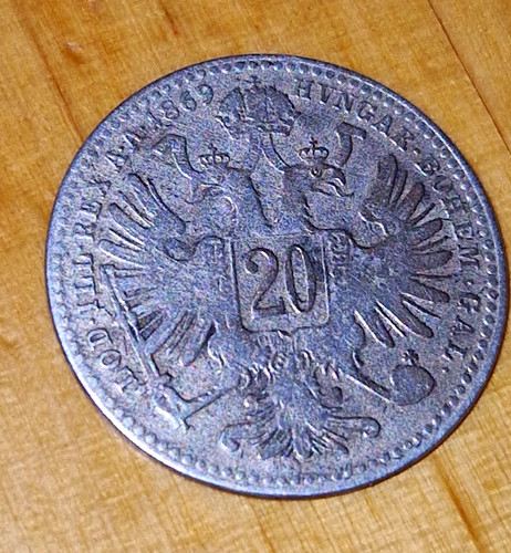 Silber österreich 1869 - silber,
