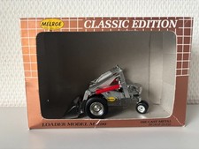 MELROE Bobcat Radlader M-200 "Dreirad" in silber  1:25  rarität  wie neu