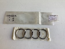 Audi Schriftzug/Ringeemblem 8E9853742 2ZZ chrom für A 3/4/6/A4 Cabrio orig. neu