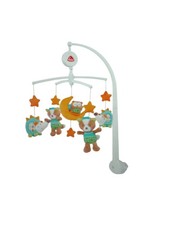 Fehn Musikalisches Mobile Wald Baby Schlafspielzeug mit Waldtieren