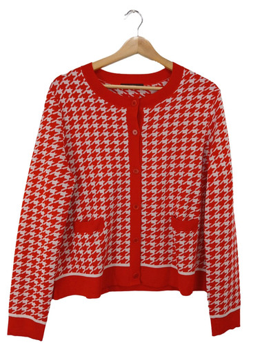 Windsor strickjacke damen rot - strickjacke,