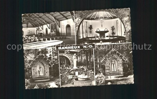 Banneux kirche inneres - banneux,