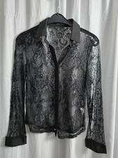 Sexy Bluse Durchsichtig