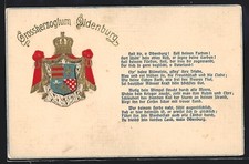 Künstler-AK Wappen des