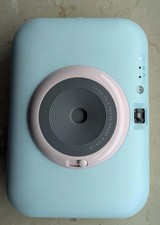 LG Pocket Photo Snap Sofortbildkamera & mobiler Drucker, blau (incl. 12 Sheets)