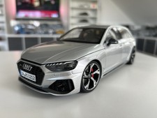 Audi RS4 B9 Avant Silver 1:18