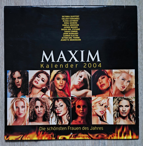 Maxim kalender 2004 victoria - maxim,