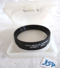 LEITZ WETZLAR GERMANY 16543 ELPRO 3 - NAHLINSE - CLOSE UP (354)