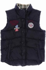 Tommy HILFIGER DENIM Herren Daunen WESTE Gr. S Winter Jacke SCHWARZ