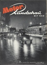 Motor Rundschau 2 1955 Porsche