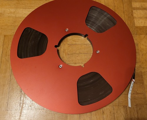 Seltene rote alu bandspule - rote,