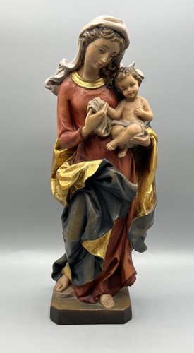 Große barocke madonna statue - barocke,