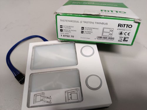 Ritto twinbus tastenmodul 2we - twinbus,