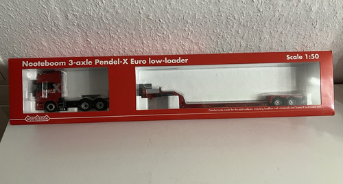 Nzg scania 6x4 tieflader - nzg,