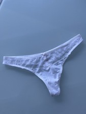 TRIUMPH String Slip weiß S 36 Spitze Stretch NEU