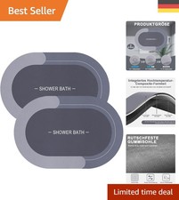 2 Stück Rutschfeste Badmatte