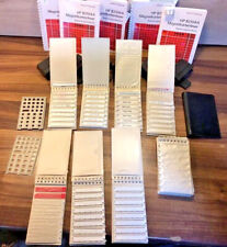 HP 41C Taschenrechner Magnetkartenlesegerät Overlay Kit 82152A 82104A Heft