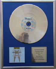 Madonna The Immaculate Collection CD Cover+12"Vinyl goldene /platin Schallplatte