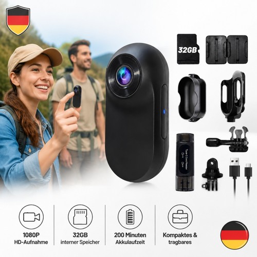 1080p tragbare actionkamera - tragbare,