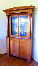 Biedermeier Eckschrank