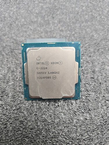 Intel xeon 2224 40ghz - xeon, 3.40ghz