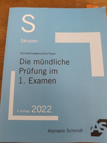 Die mündliche prüfung - die, im