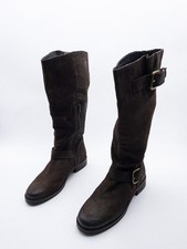 Di Marzio Damen Langschaftstiefel Stiefel braun Gr. 39 EU Art. 35664-50