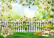 Spring Backdrop 7x5 Ft