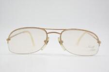 Vintage Brille Nouvelle Ligne SLIM Line IV Gold Halbrand Brillengestell